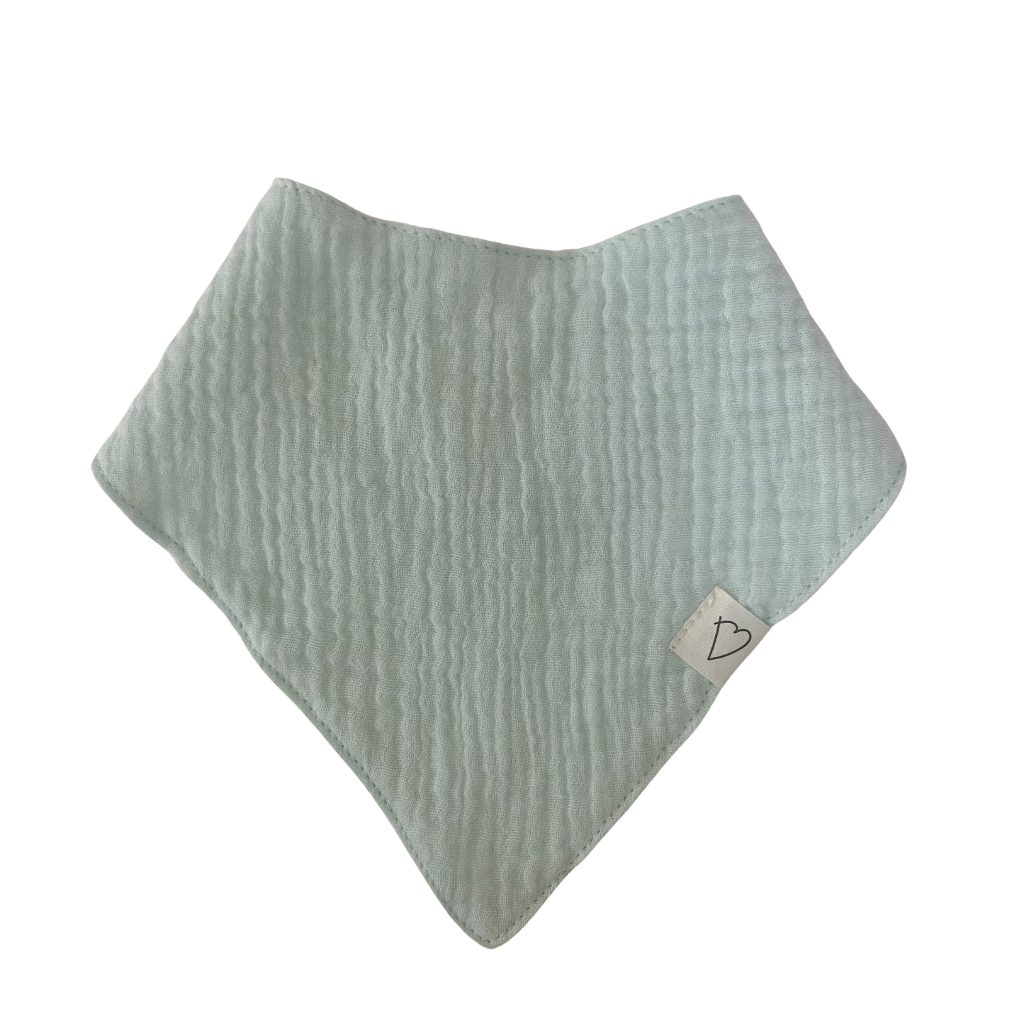 Organic Cotton Muslin Bandana Bibs