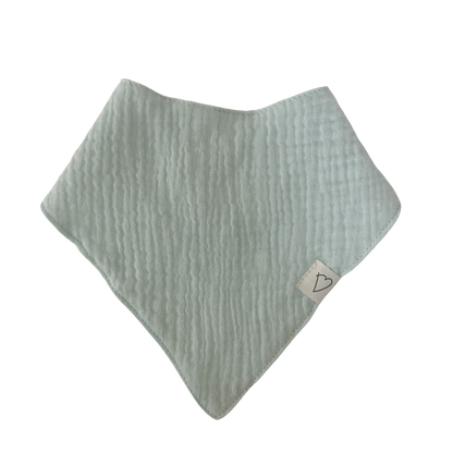 Organic Cotton Muslin Bandana Bibs