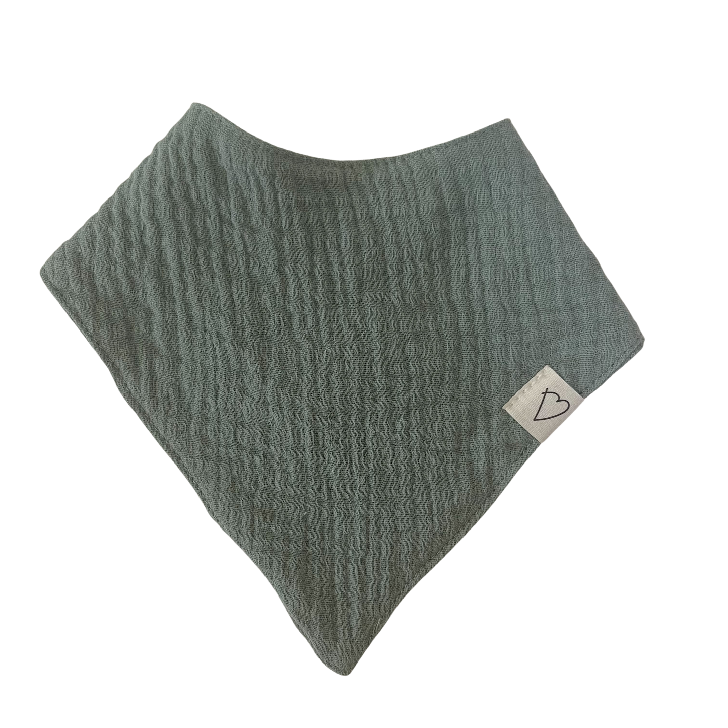 Organic Cotton Muslin Bandana Bibs