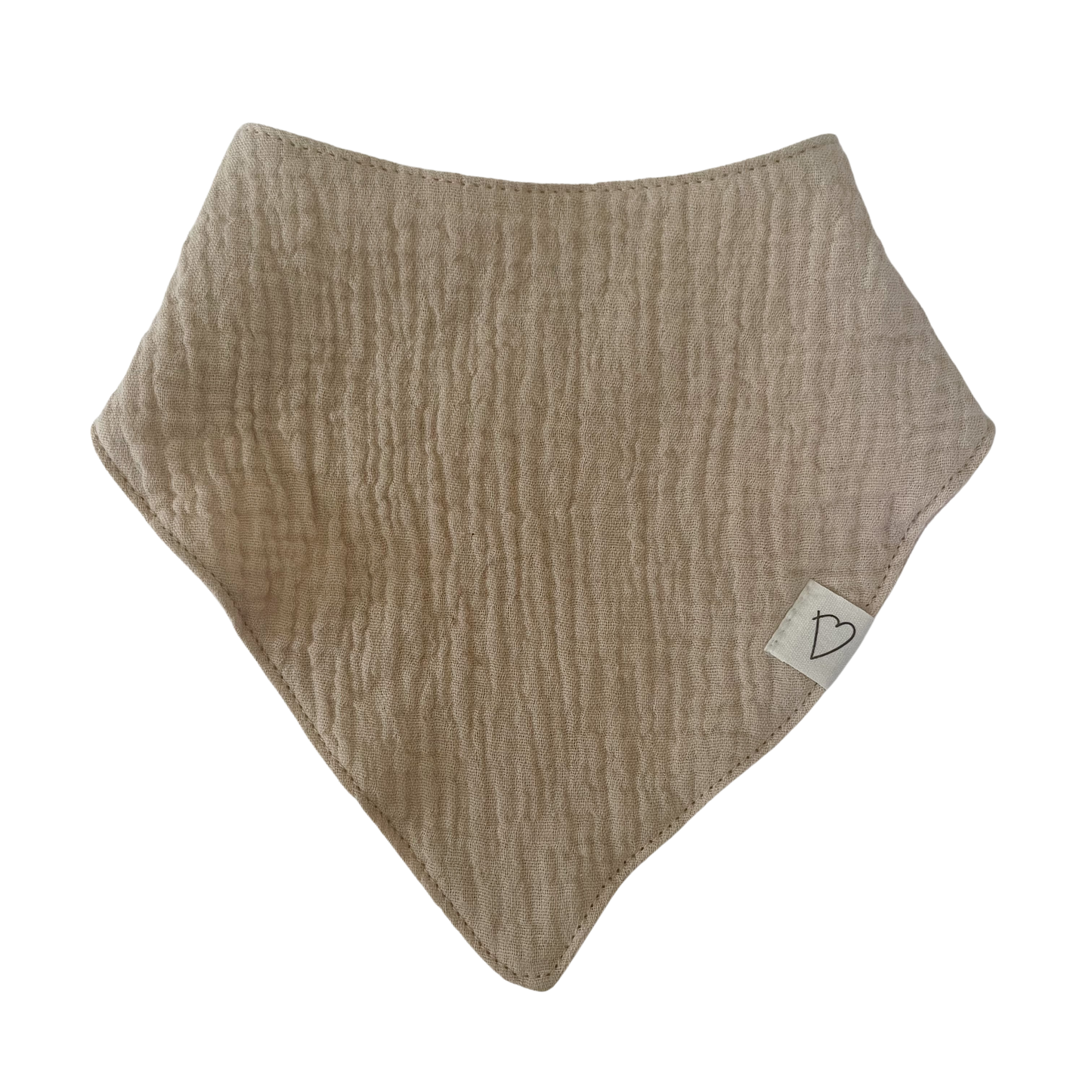 Organic Cotton Muslin Bandana Bibs