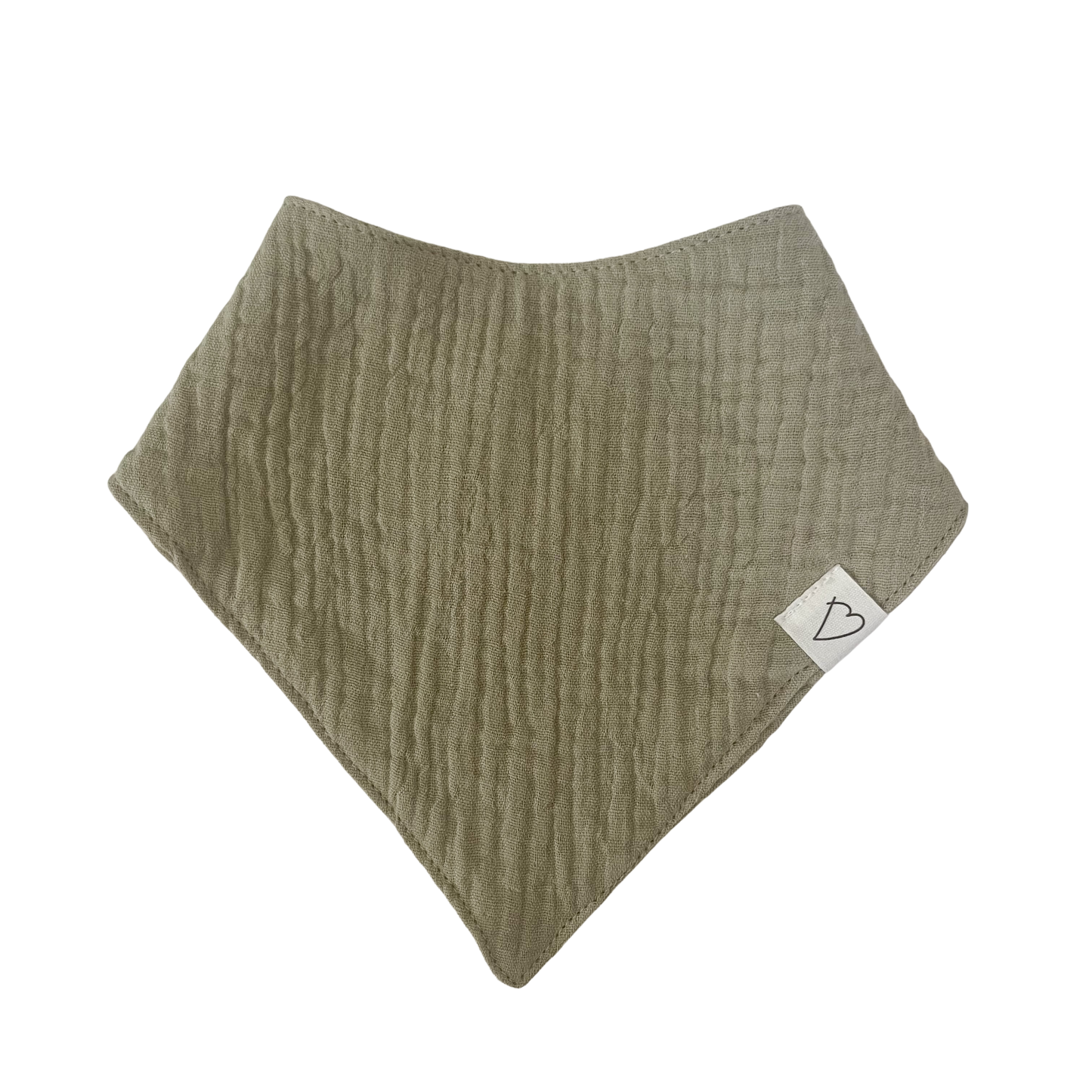 Organic Cotton Muslin Bandana Bibs