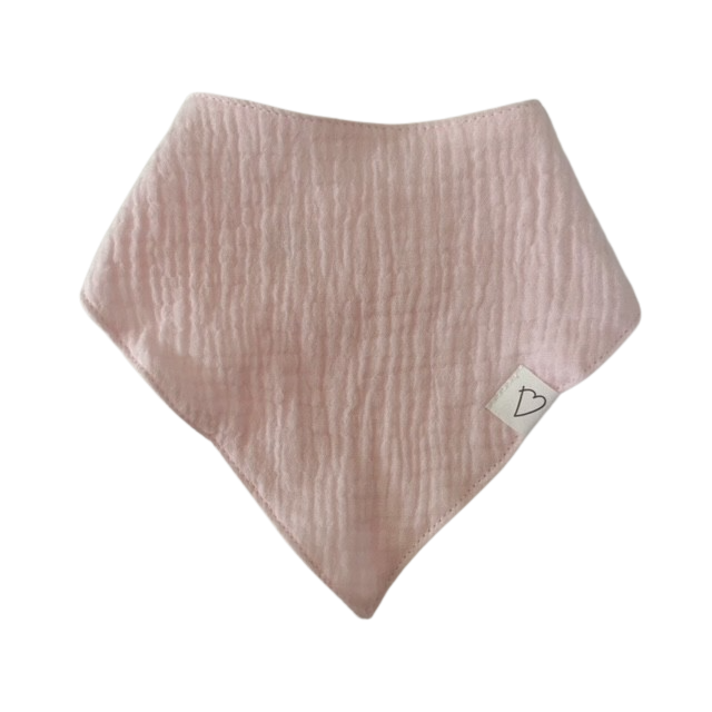 Organic Cotton Muslin Bandana Bibs