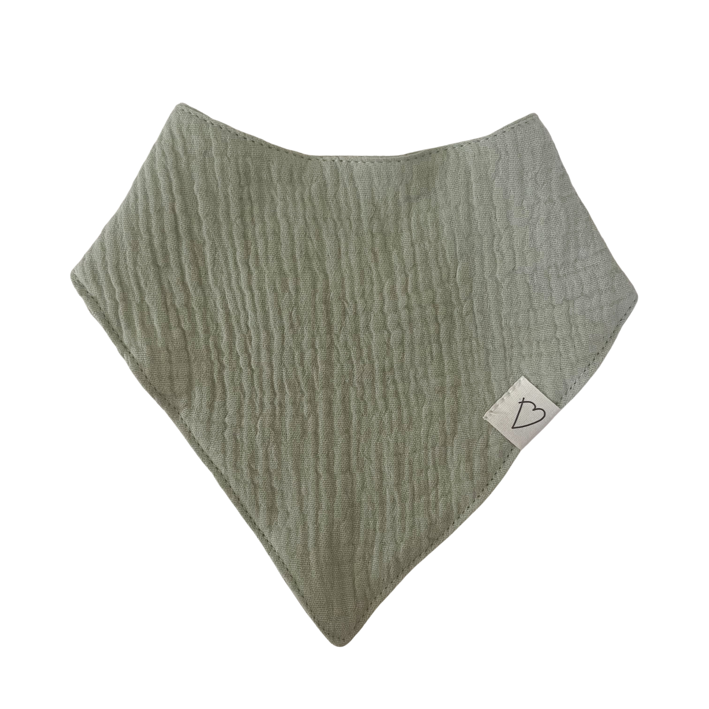 Organic Cotton Muslin Bandana Bibs